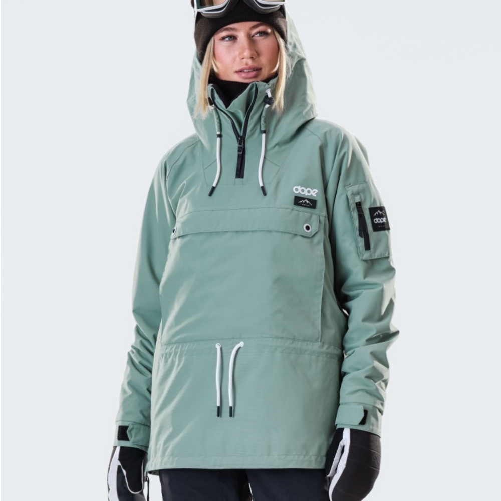 Annok W Snowboard Jacket Faded Green